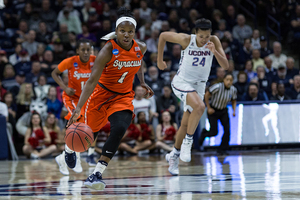 Alexis Peterson will be headed to Seattle, where she'll get to play with former Connecticut standout and last year's No. 1 overall pick, Breanna Stewart.