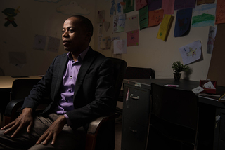 Haji Adan, executive director of Refugee and Immigrant Self-Empowerment was 8 years old when his family fled Somalia and resettled in a refugee camp in Kenya. He is one of six former refugees employed at RISE.